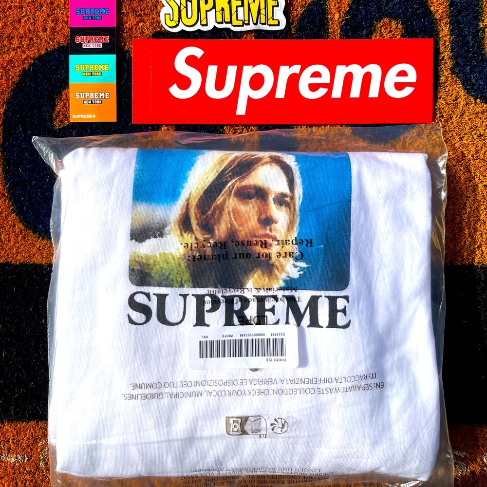Supreme SS23 Kurt Cobain Tee XXL White IN HAND